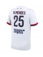 Moški Nogometna dresi replika Paris Saint-Germain Nuno Mendes #25 Gostujoči 2025-26 Kratek rokav